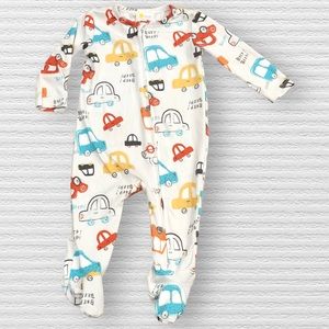 Little Chickadees Zipper Footie